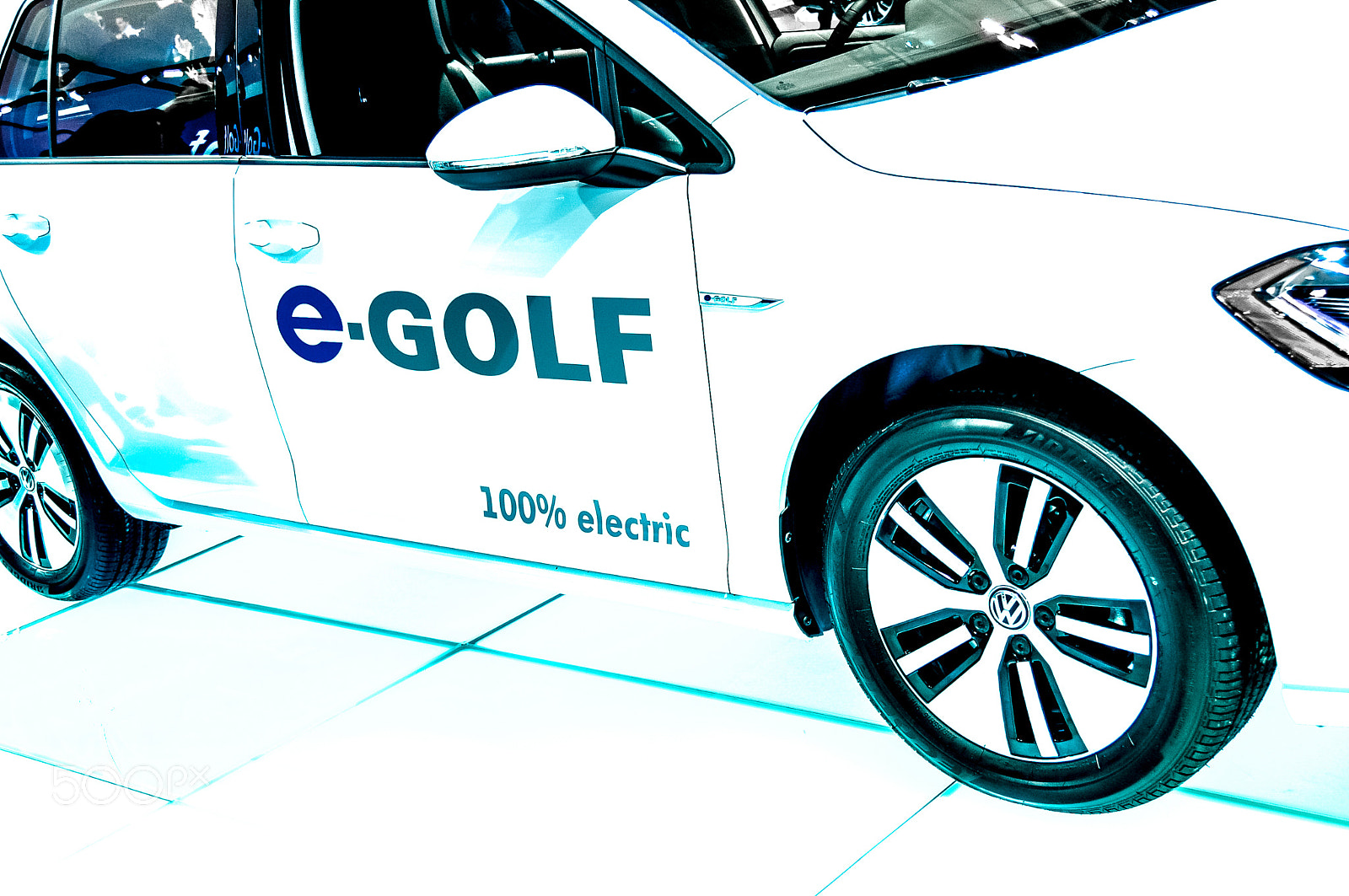 Nikon D300S sample photo. Volkswagen e-golf electric car photography