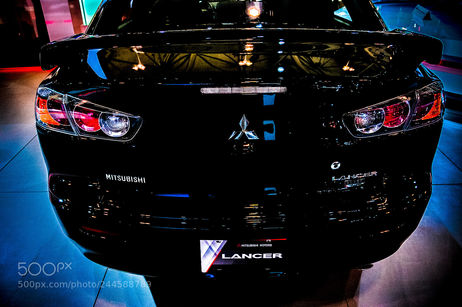 Nikon D300S sample photo. Mitsubishi lancer showcase photography