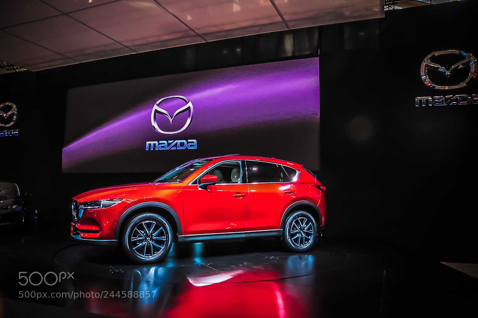 Nikon D300S sample photo. Mazda showcase photography
