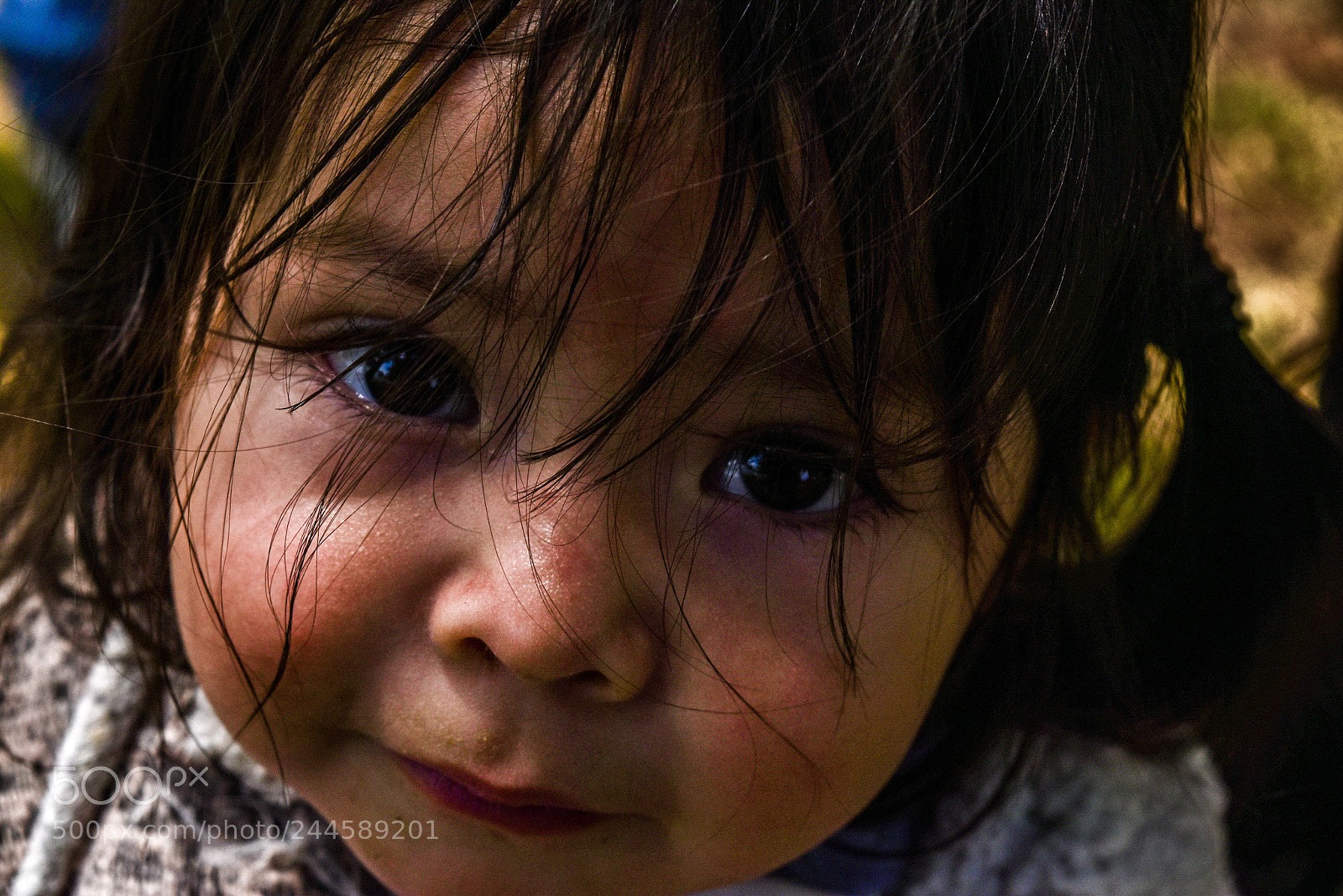 Nikon D5500 sample photo. Pequeña niña photography