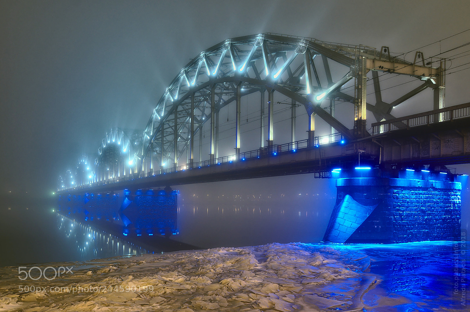Nikon D300 sample photo. In the fog photography