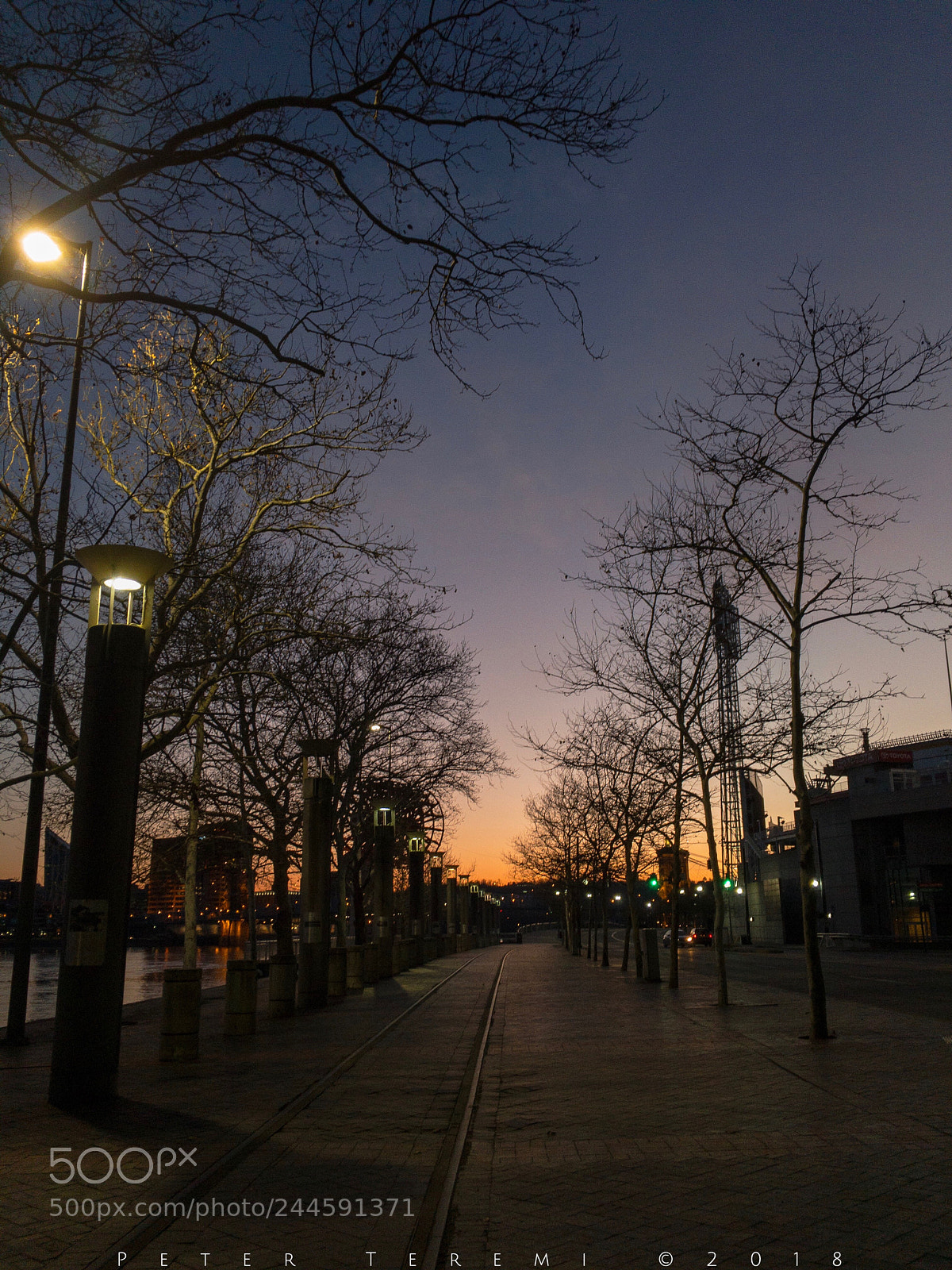 Apple iPhone 6s sample photo. Evening stroll at dusk photography
