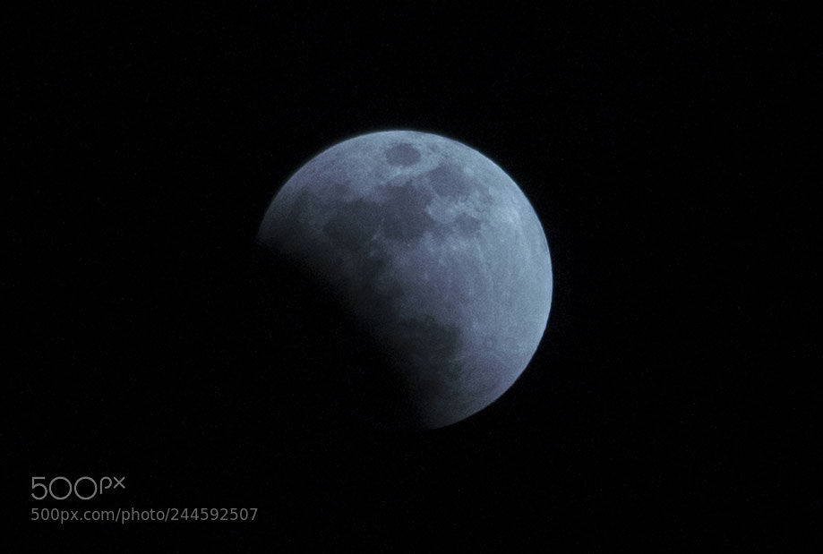 Sony a7R III sample photo. Moon photography