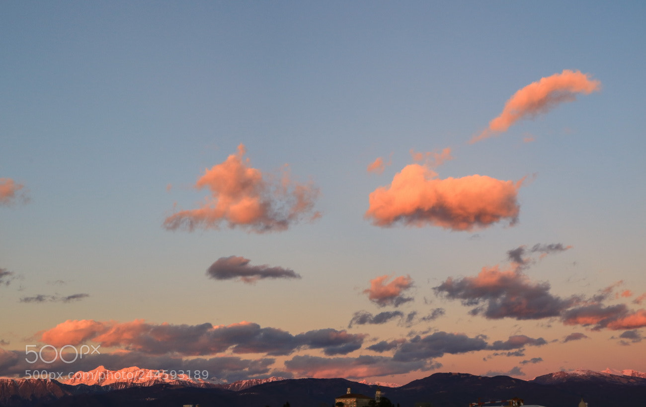 Canon EOS M3 sample photo. Tramonto rosa photography