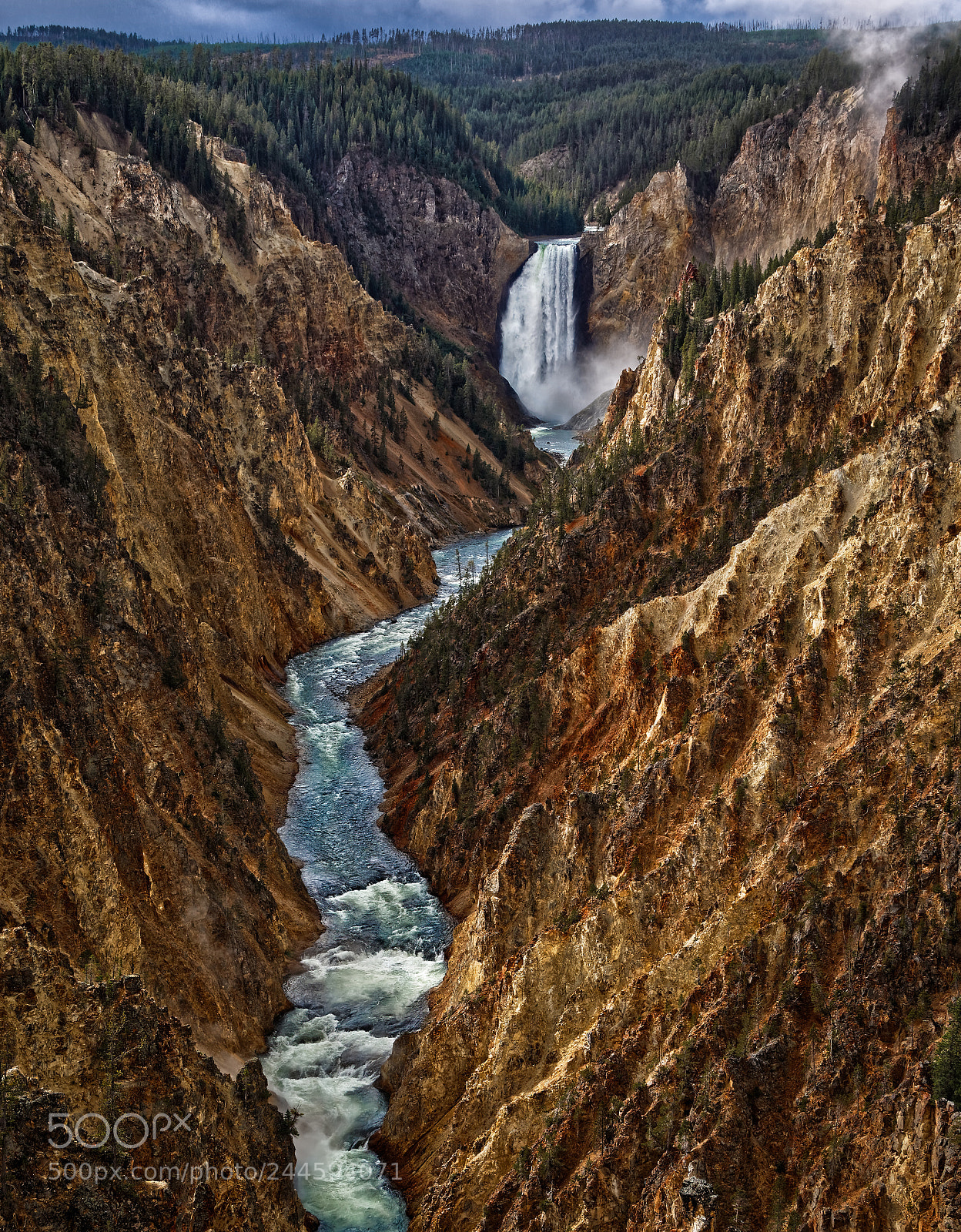 Nikon D7100 sample photo. View from artist's point photography