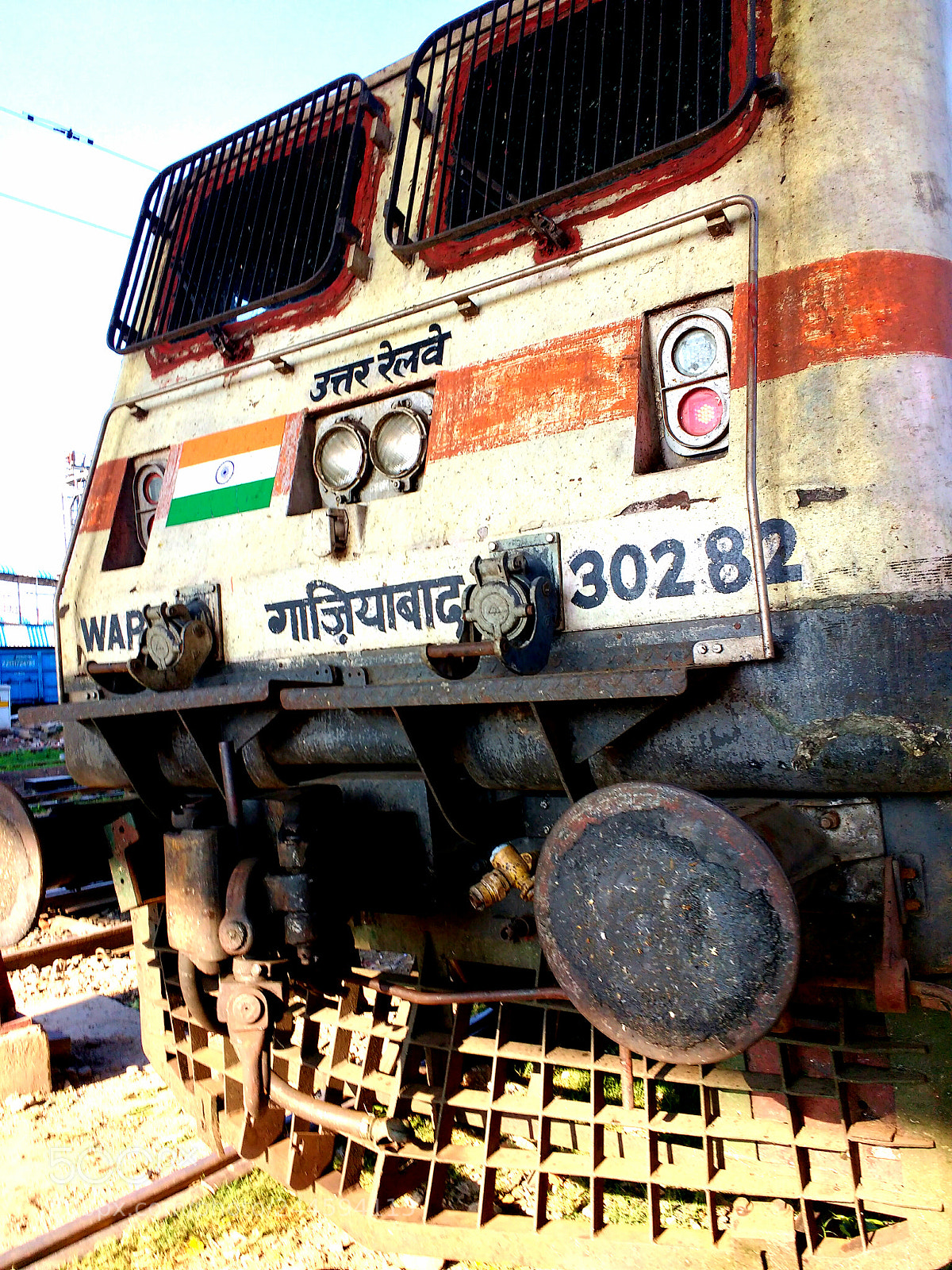 Motorola MotoG3 sample photo. Indian railways photography