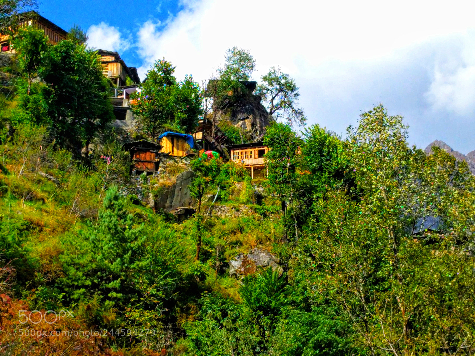 LG Nexus 5X sample photo. The hanging village, jhakha photography