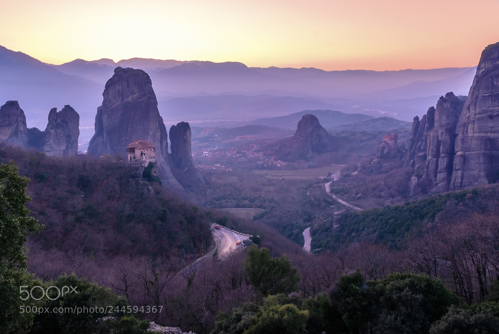 Nikon D7200 sample photo. Meteora photography