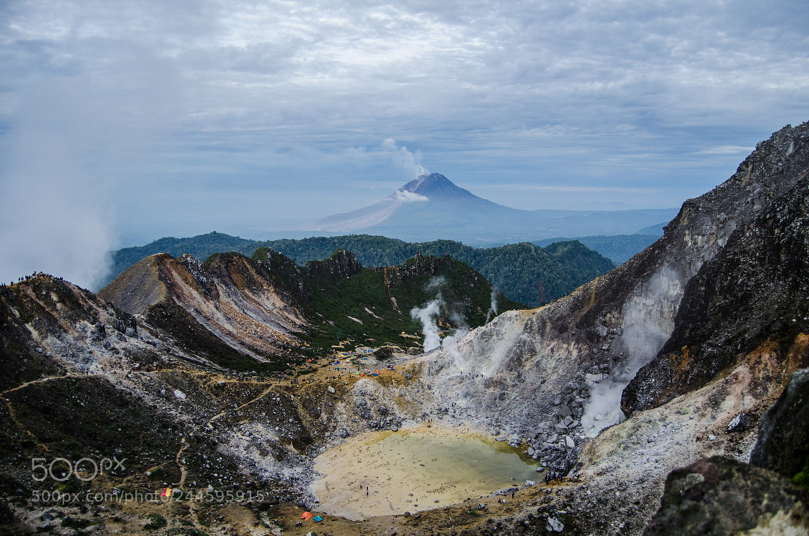 Nikon D5100 sample photo. Mt. sibayak photography