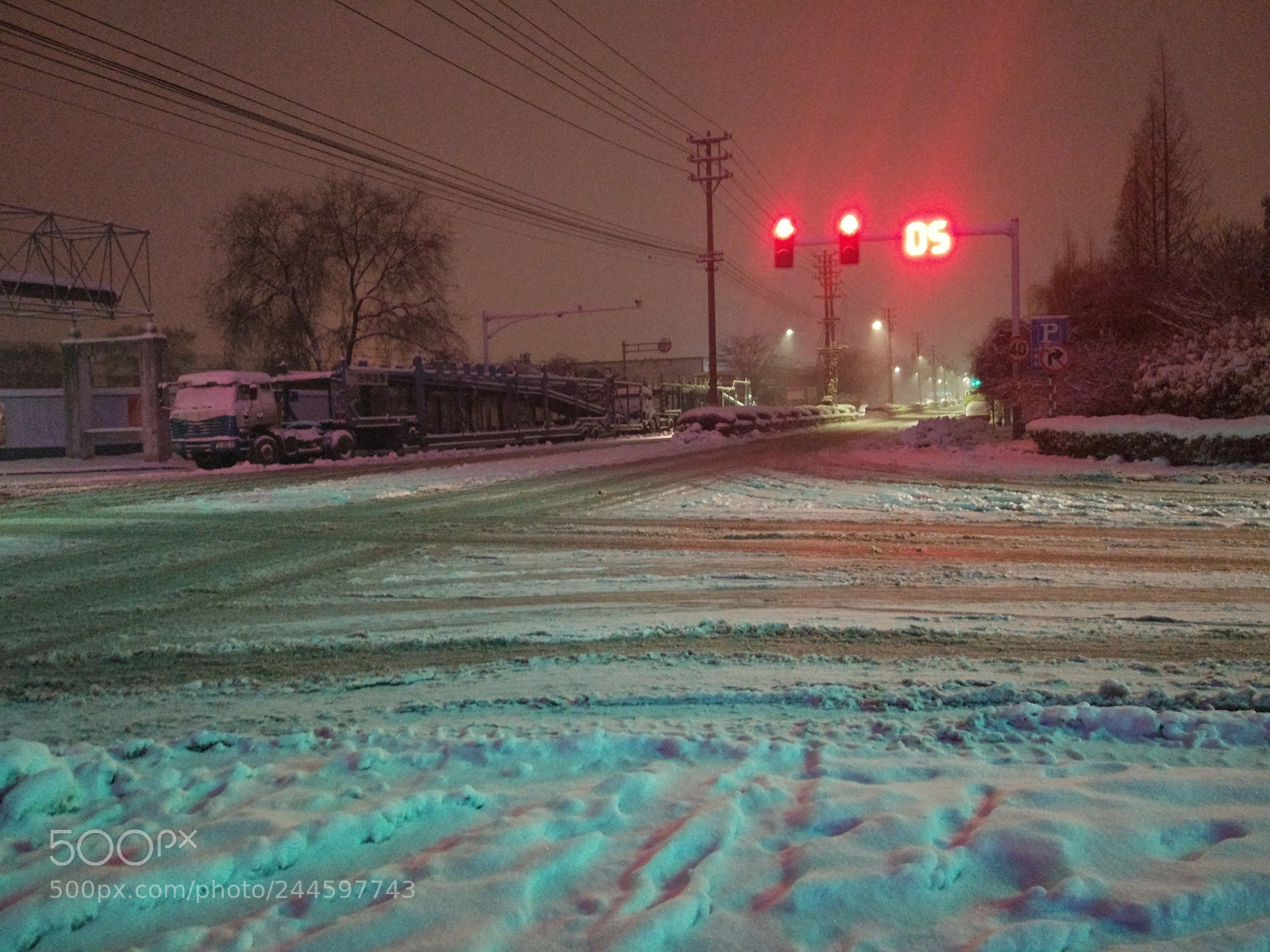 Xiaomi MI 5 sample photo. 雪夜 photography
