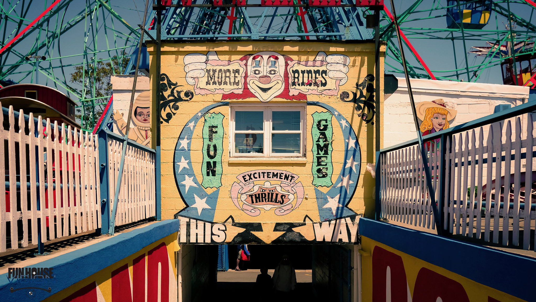 Panasonic Lumix DMC-GH2 sample photo. Coney island boardwalk 4/6 photography