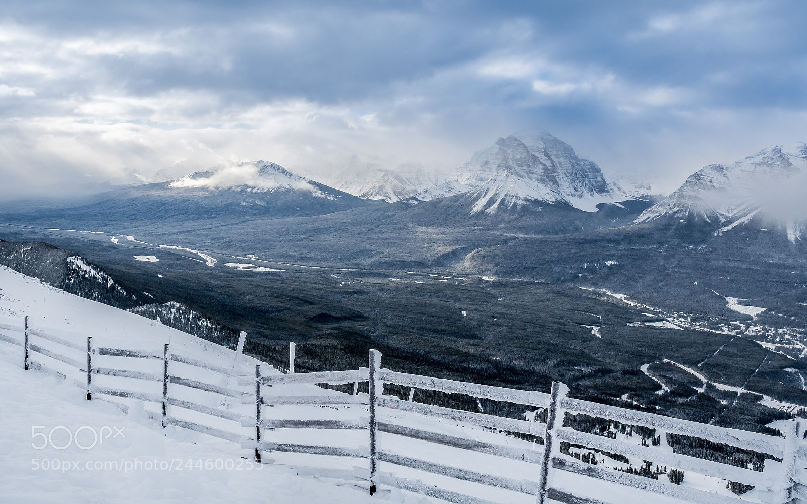 Nikon D500 sample photo. View from lake louise photography