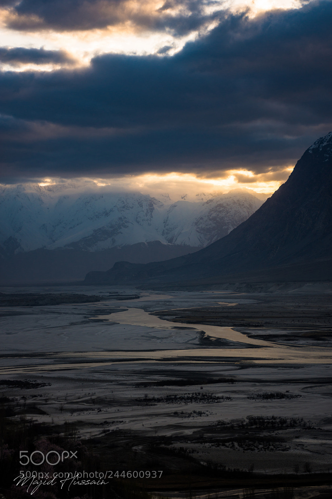 Nikon D7200 sample photo. Evening at shigar. photography