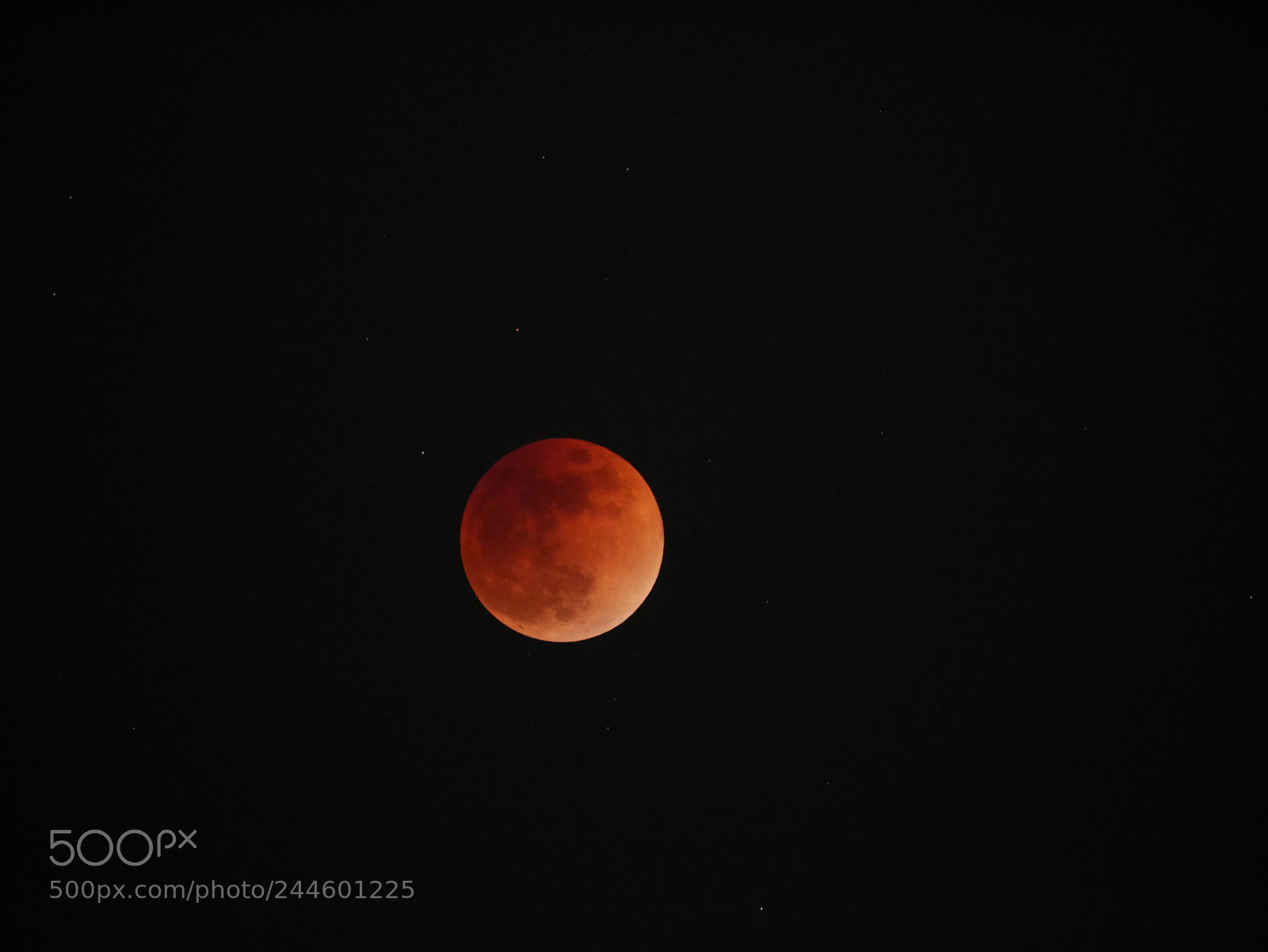 Panasonic Lumix DMC-G7 sample photo. Super blood moon photography