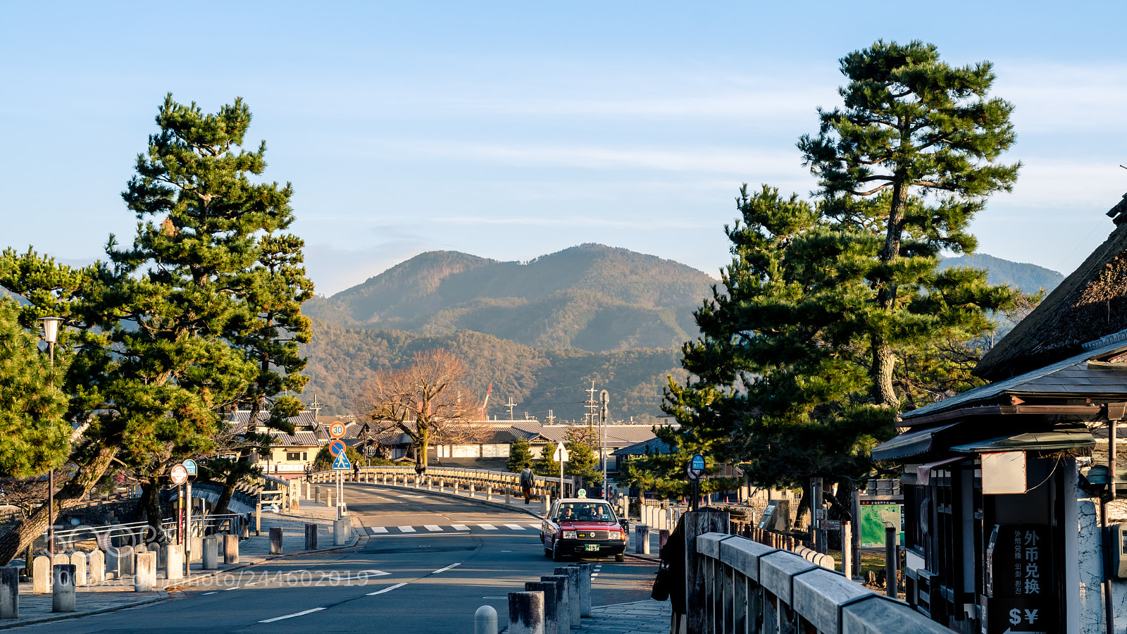 Nikon D5500 sample photo. Bridge, mountains, trees, bright photography