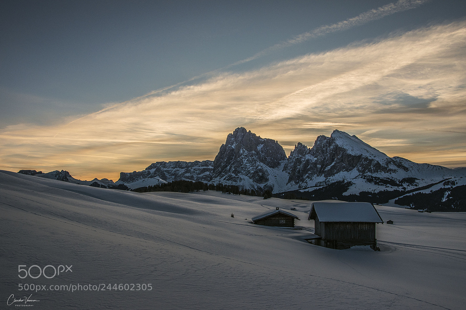 Nikon D5600 sample photo. Winter landscape before sunrise photography