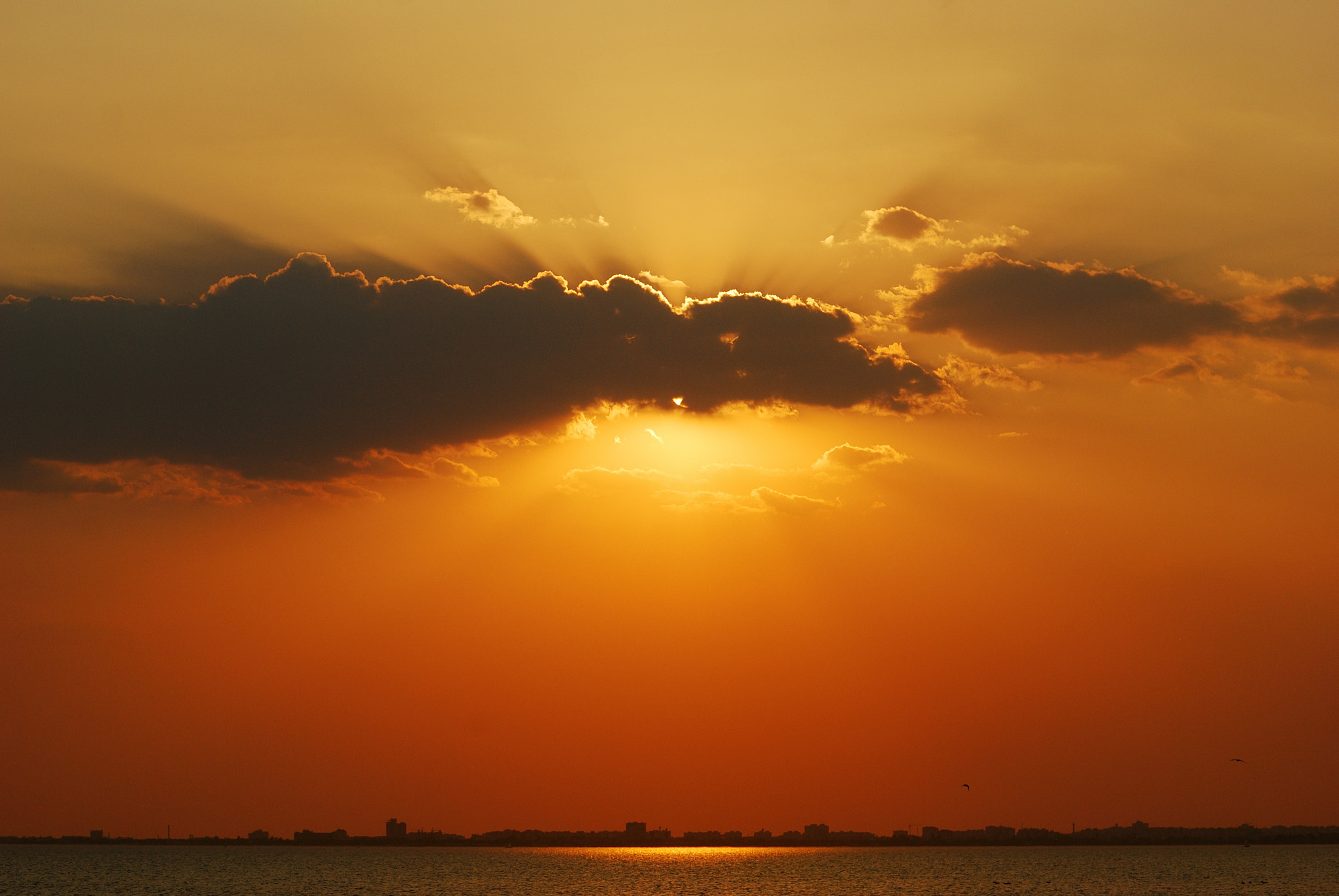 Nikon D40X sample photo. Sunset photography