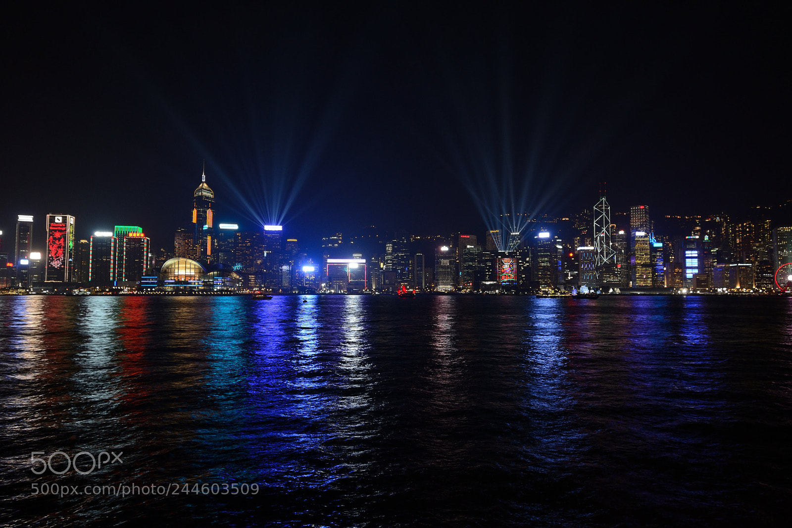 Nikon D7100 sample photo. Light show in night photography
