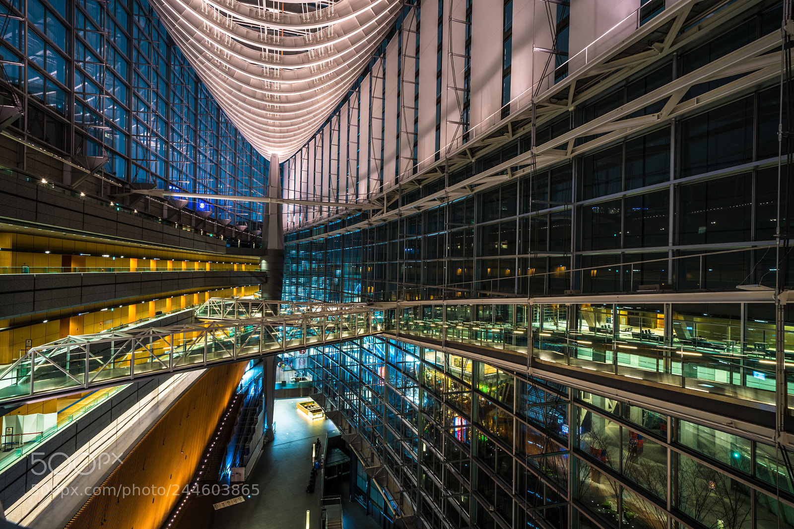 Sony a7 II sample photo. Tokyo international forum photography