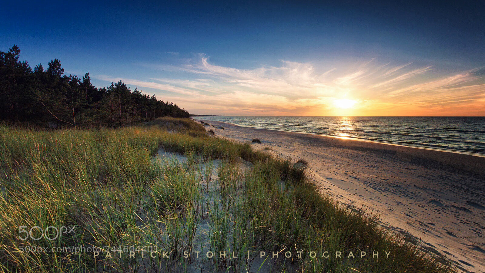 Canon EOS 5D sample photo. Sunset leba photography