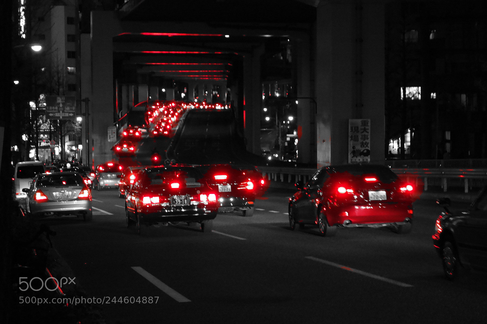 Sony Cyber-shot DSC-RX100 sample photo. 05 roppongi trafic photography