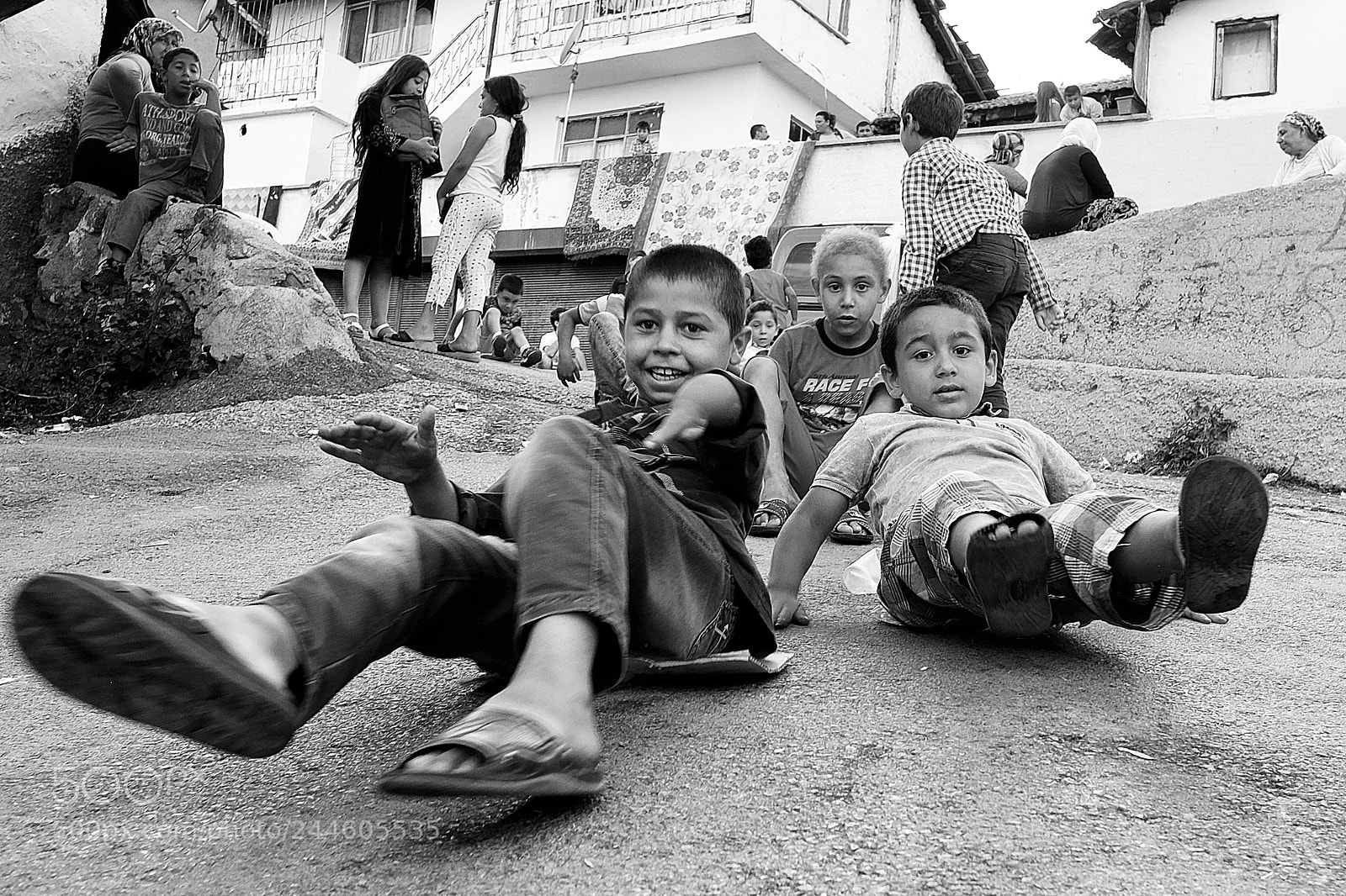 Fujifilm X-T1 sample photo. Street game photography