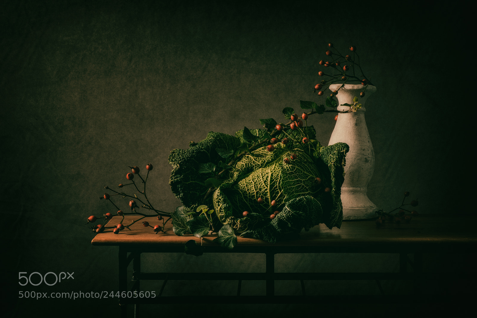 Nikon D800E sample photo. Still life green cabbage photography