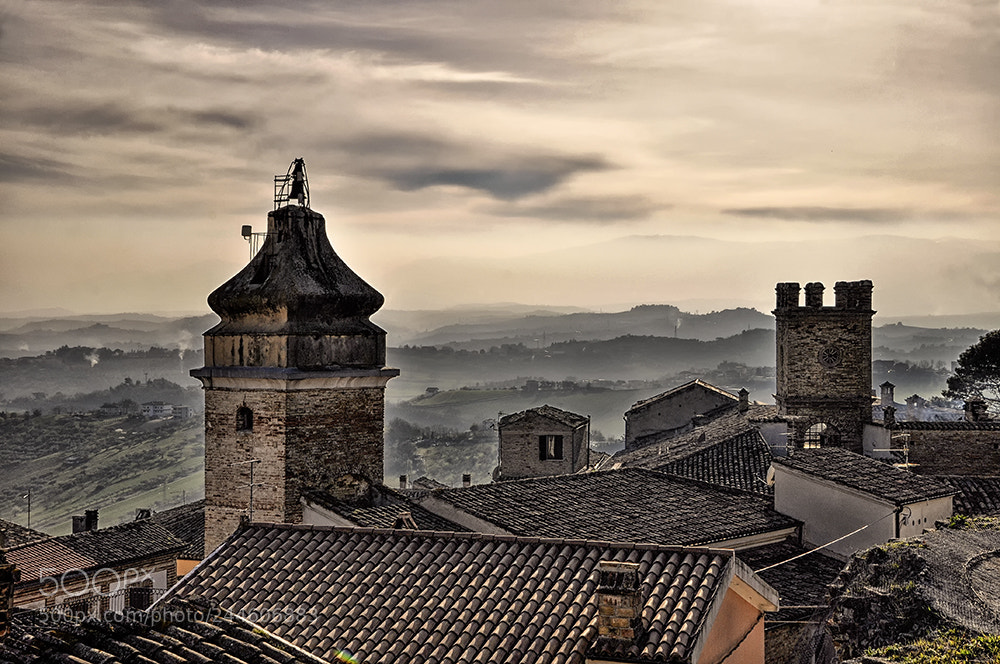 Nikon D5000 sample photo. Il campanile photography