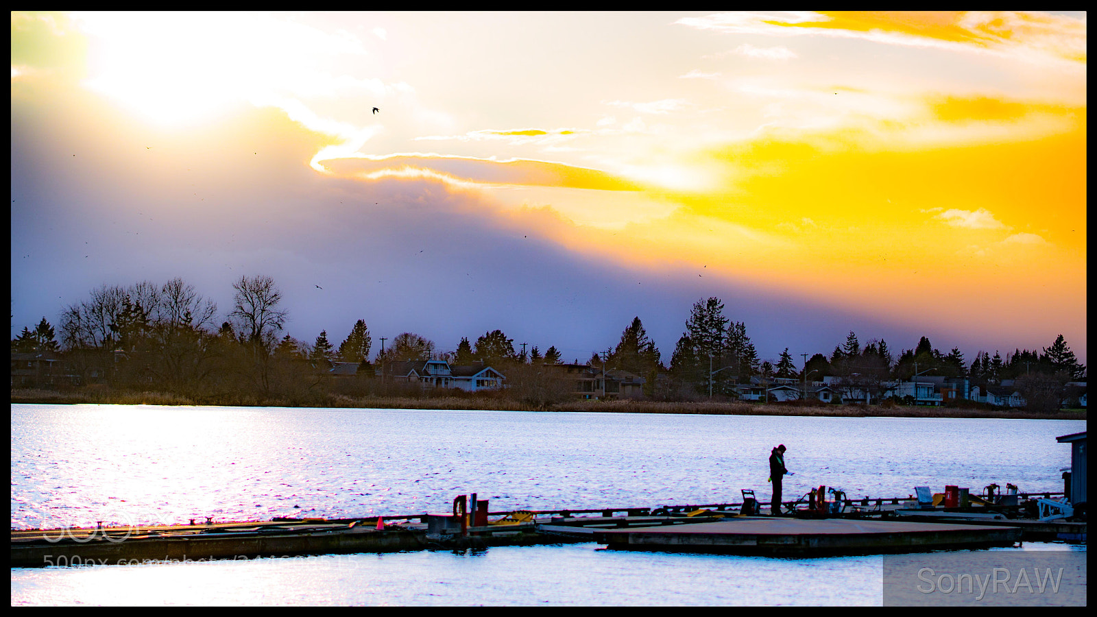 Sony a6500 sample photo. Working under sunset photography