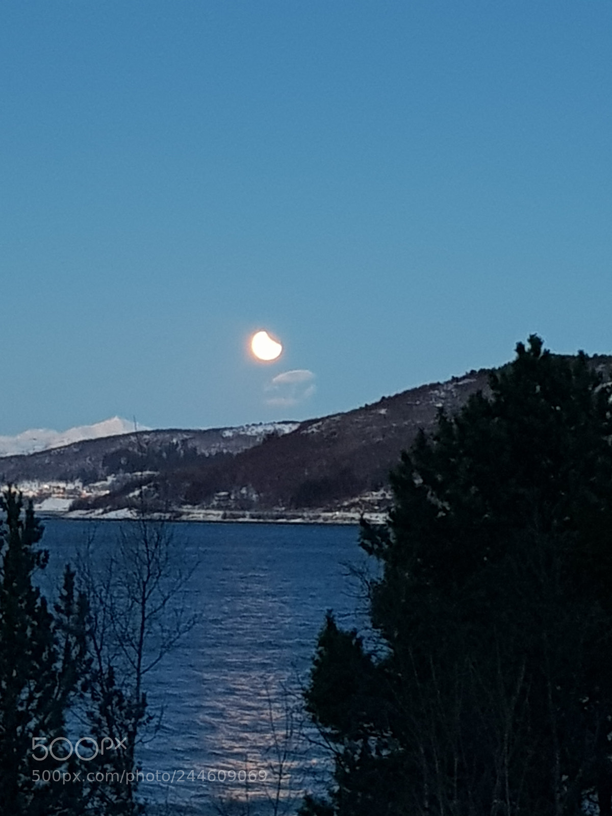 Samsung Galaxy S8 sample photo. Moon eclipse 16.30 photography