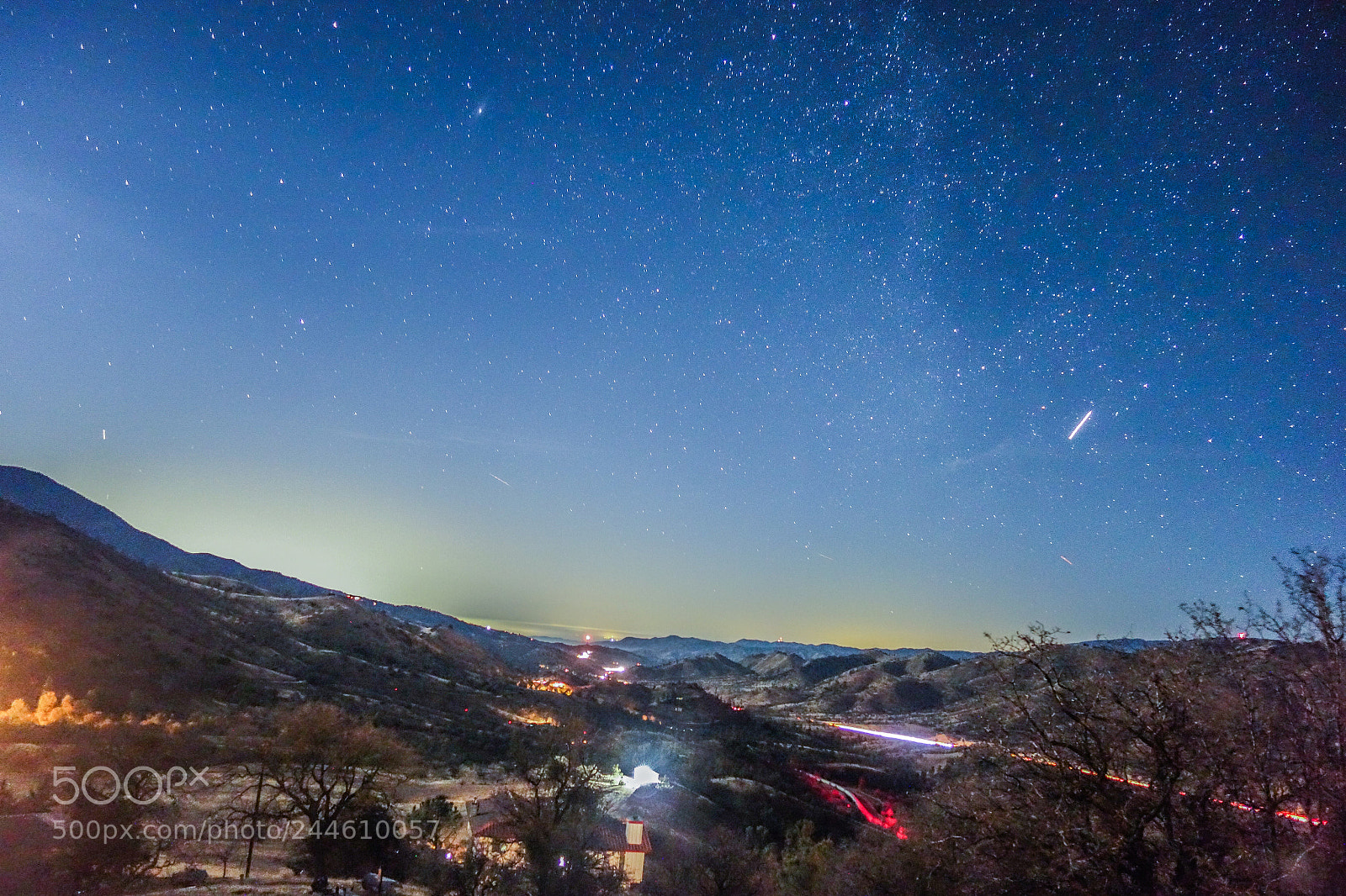 Sony Cyber-shot DSC-RX100 sample photo. Full moon in tehachapi photography