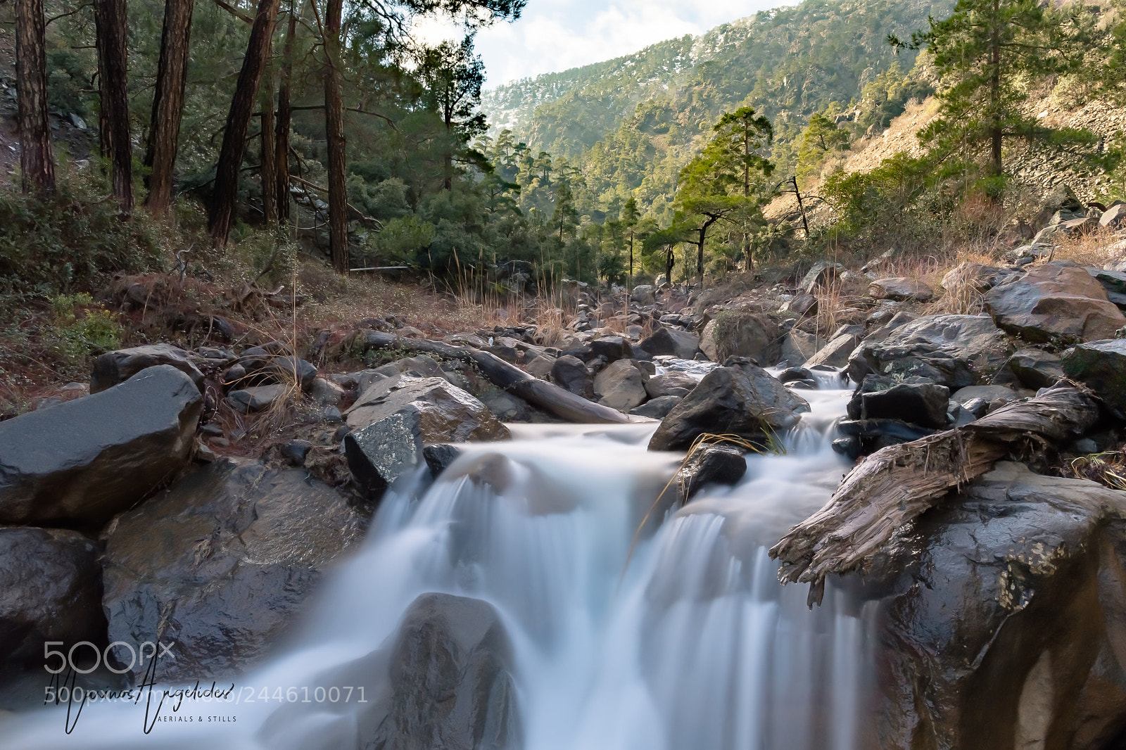 Nikon D500 sample photo. Creek waterfall photography