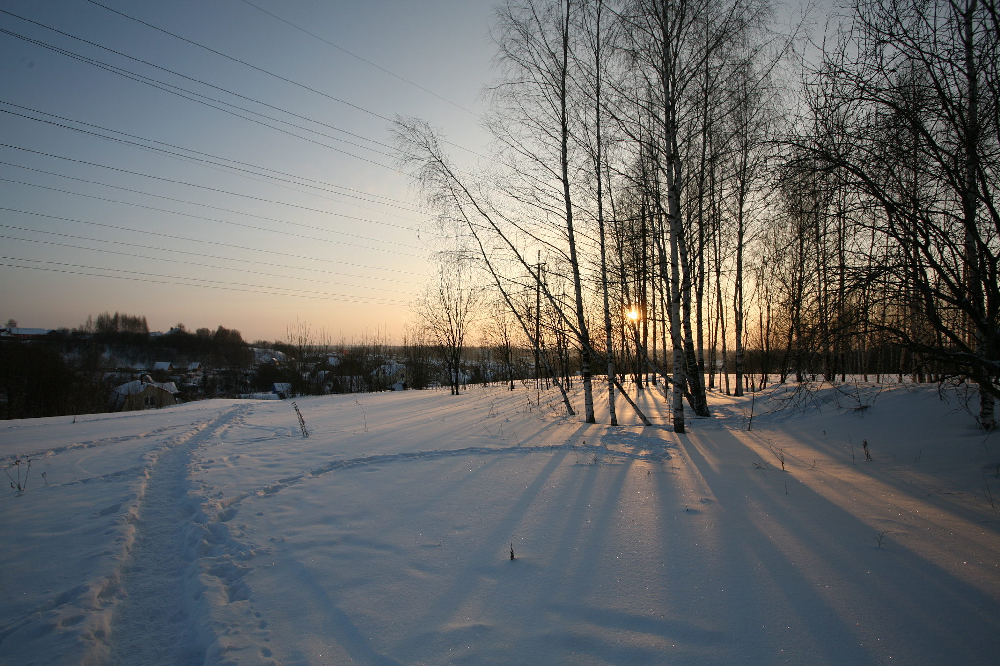 Canon EOS 5D + Canon EF 17-40mm F4L USM sample photo. Winter photography