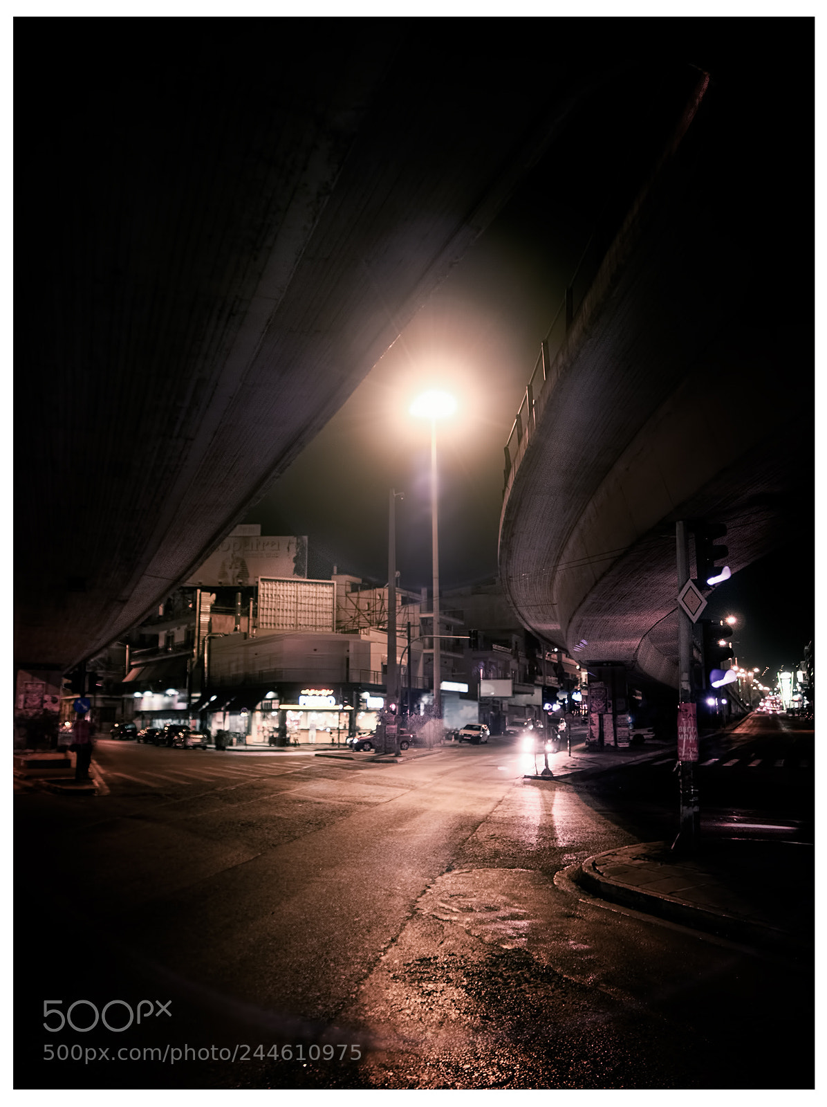 Olympus OM-D E-M5 sample photo. Under the bridge photography