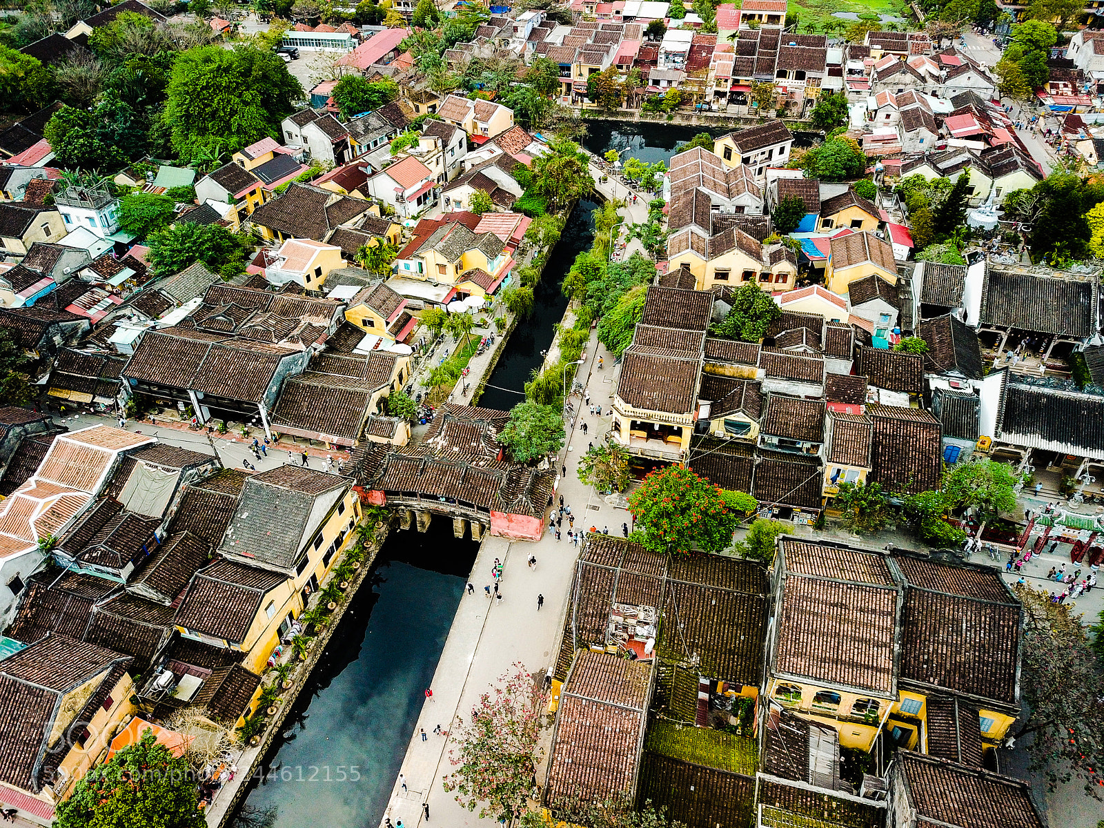 DJI FC220 sample photo. Ancient city of hoi photography
