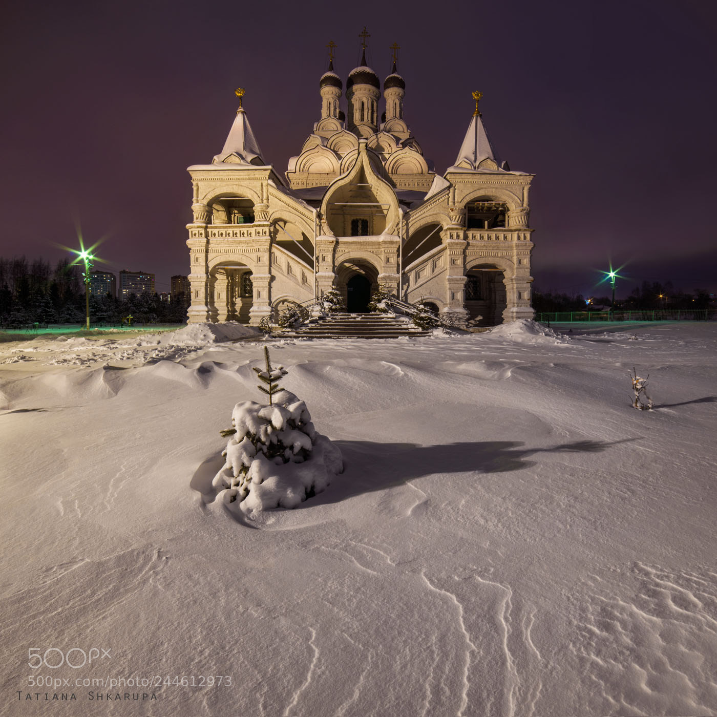 Nikon D800 sample photo. Зимний вечер photography
