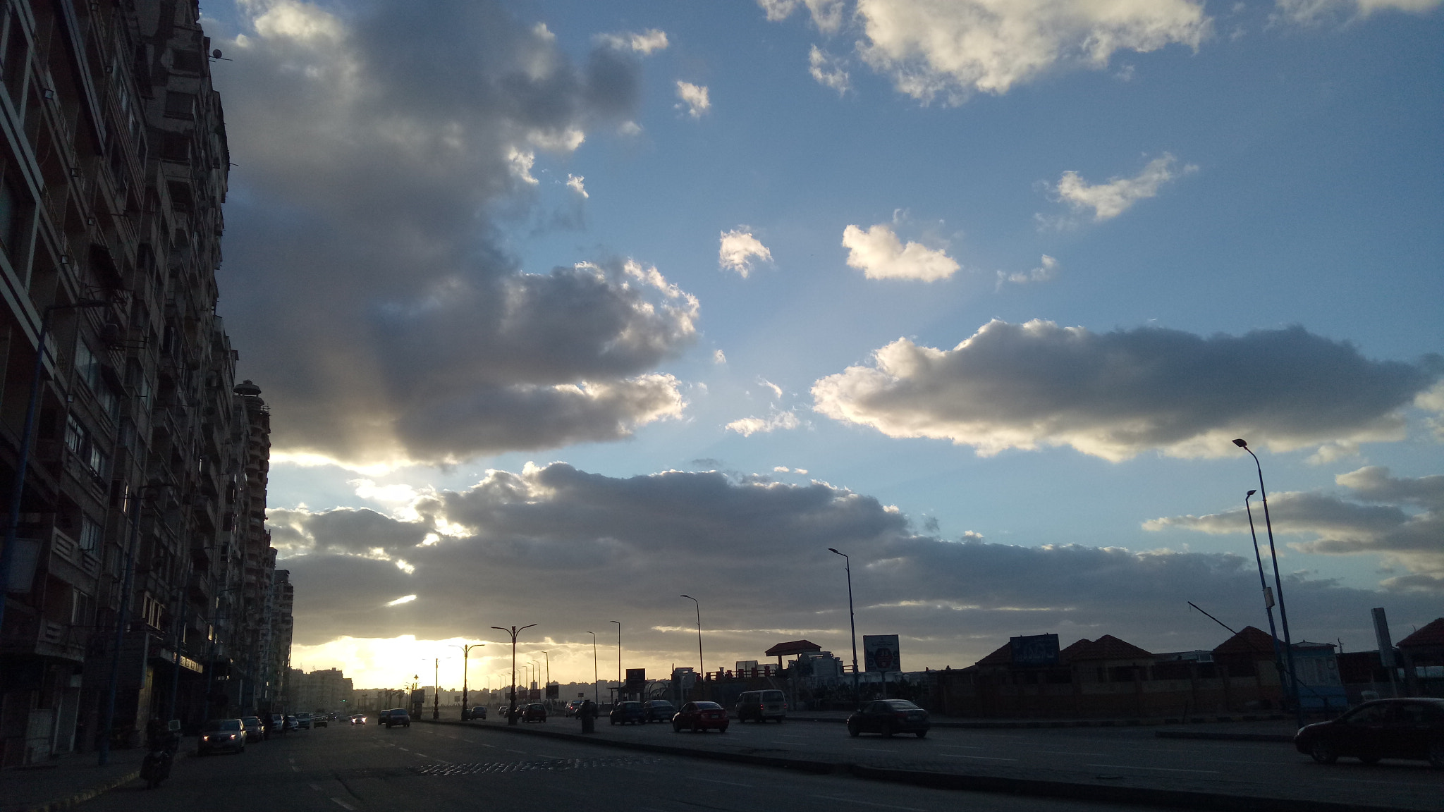 OPPO CPH1609 sample photo. Sunset photography