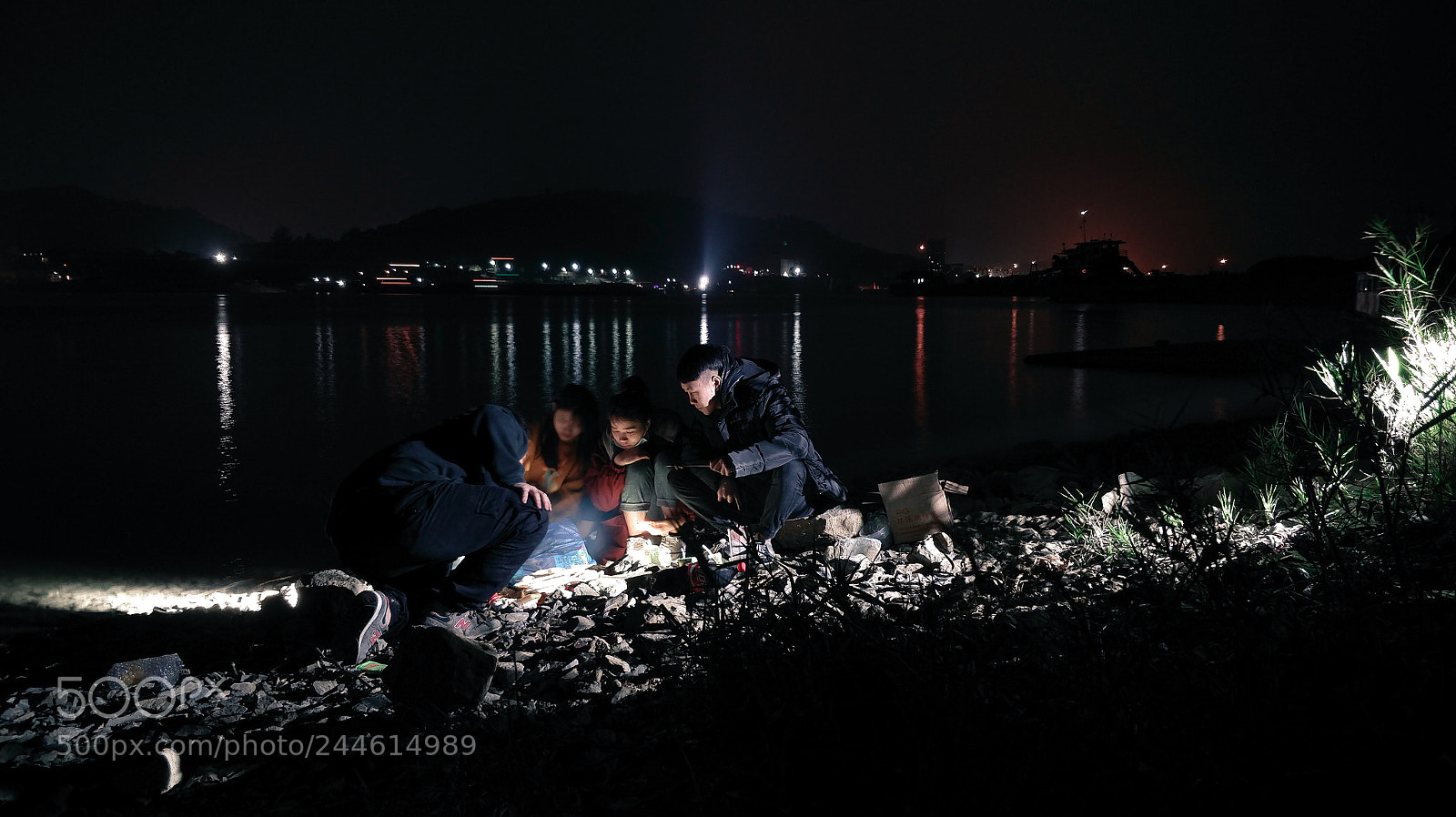 OnePlus 5 sample photo. Barbecue by the river photography