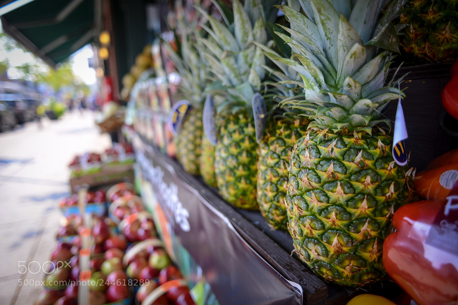 Nikon D600 sample photo. Fruit stand photography