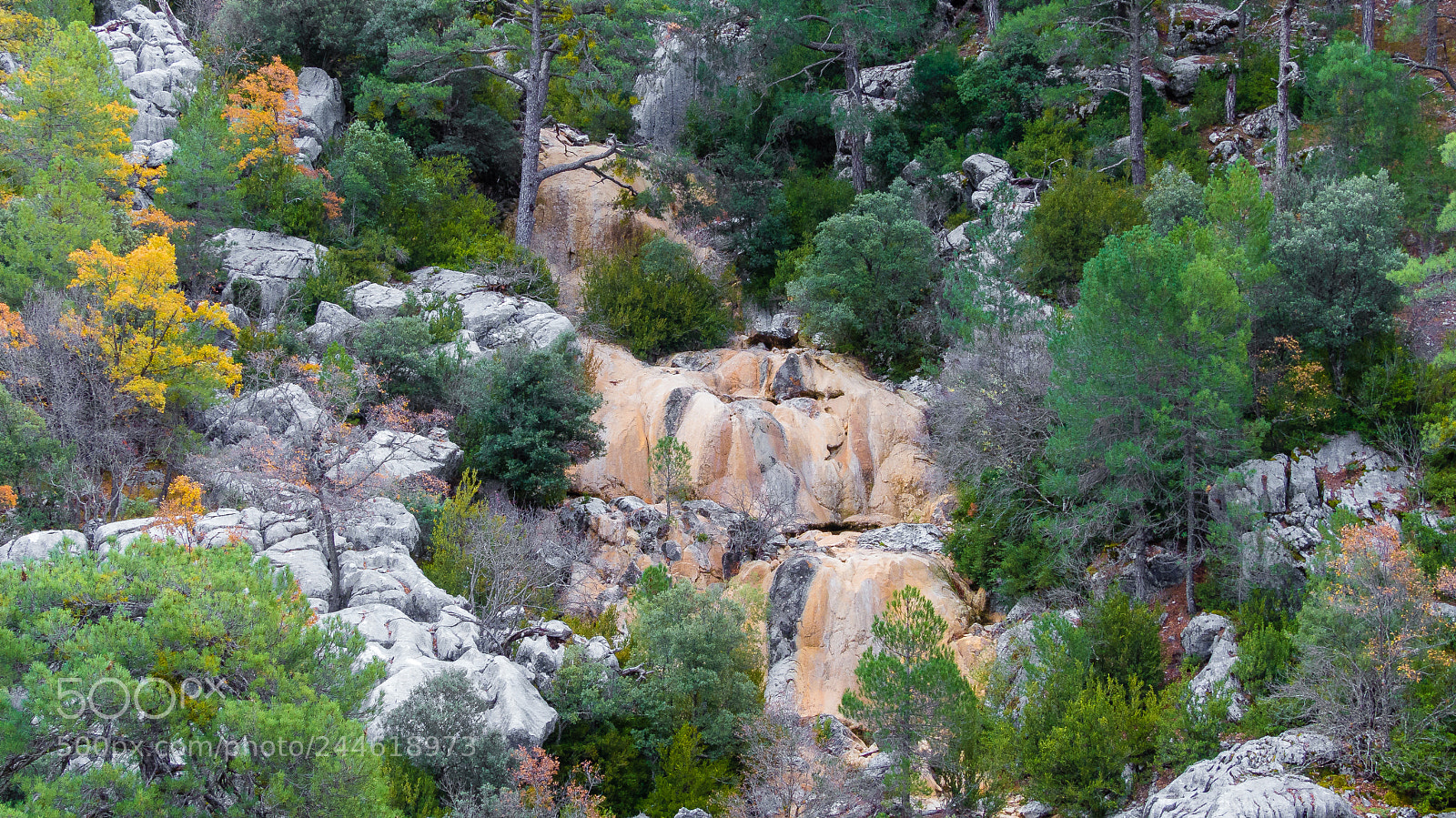Panasonic Lumix DMC-FZ200 sample photo. Dry waterfall photography