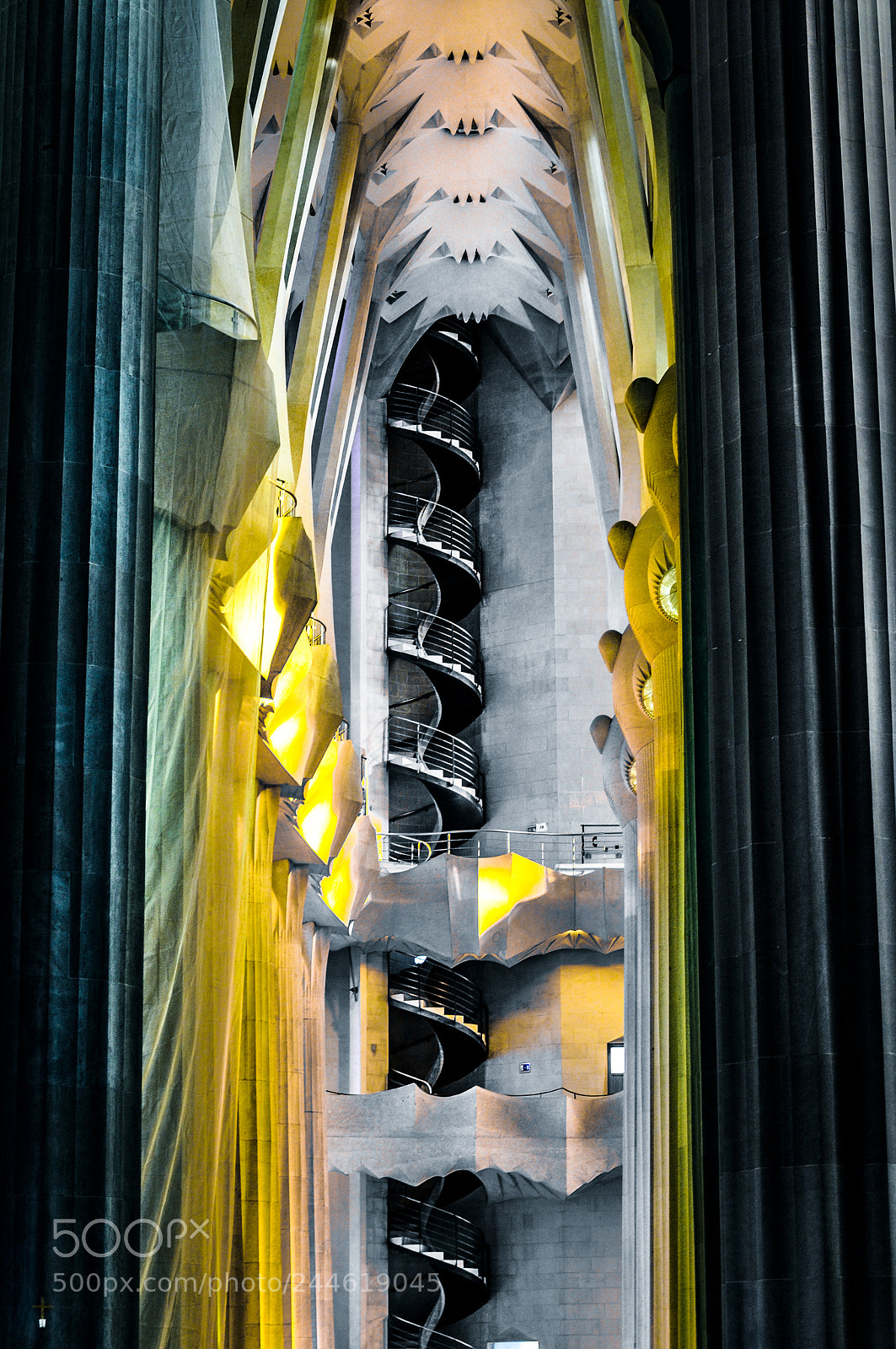 Nikon D300 sample photo. La sagrada familia photography