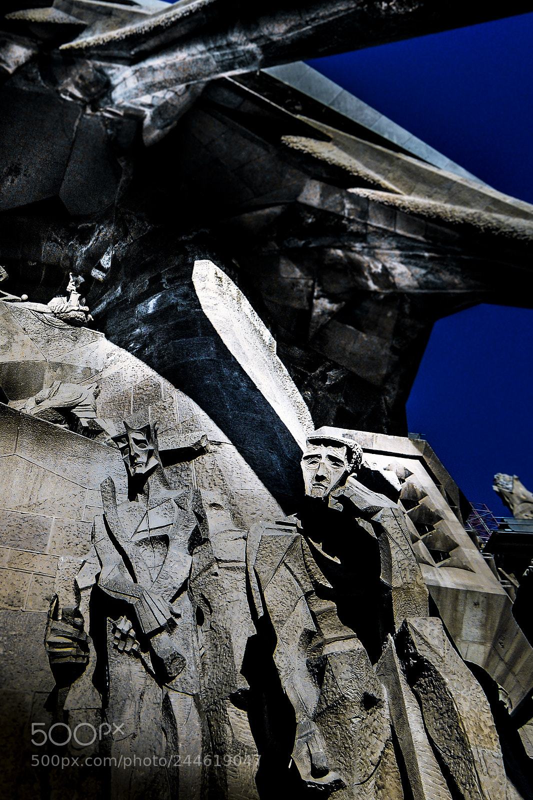 Nikon D300 sample photo. La sagrada familia photography
