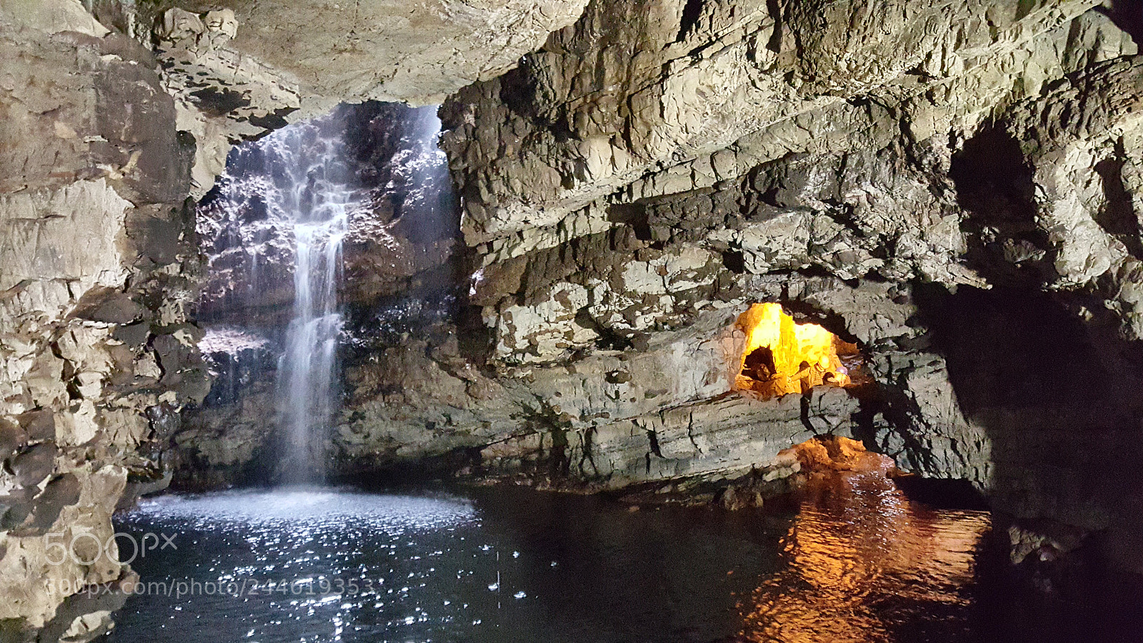 Samsung Galaxy S6 sample photo. Smoo cave photography