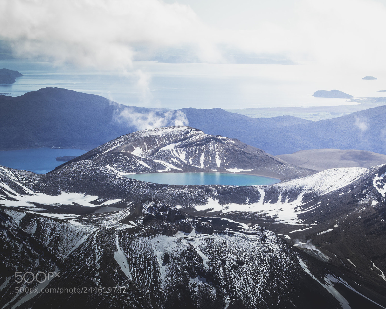 Nikon D3100 sample photo. Ngauruhoe summit photography