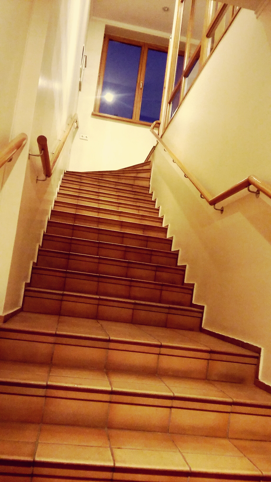 LG SPIRIT 4G LTE sample photo. Stairs up photography