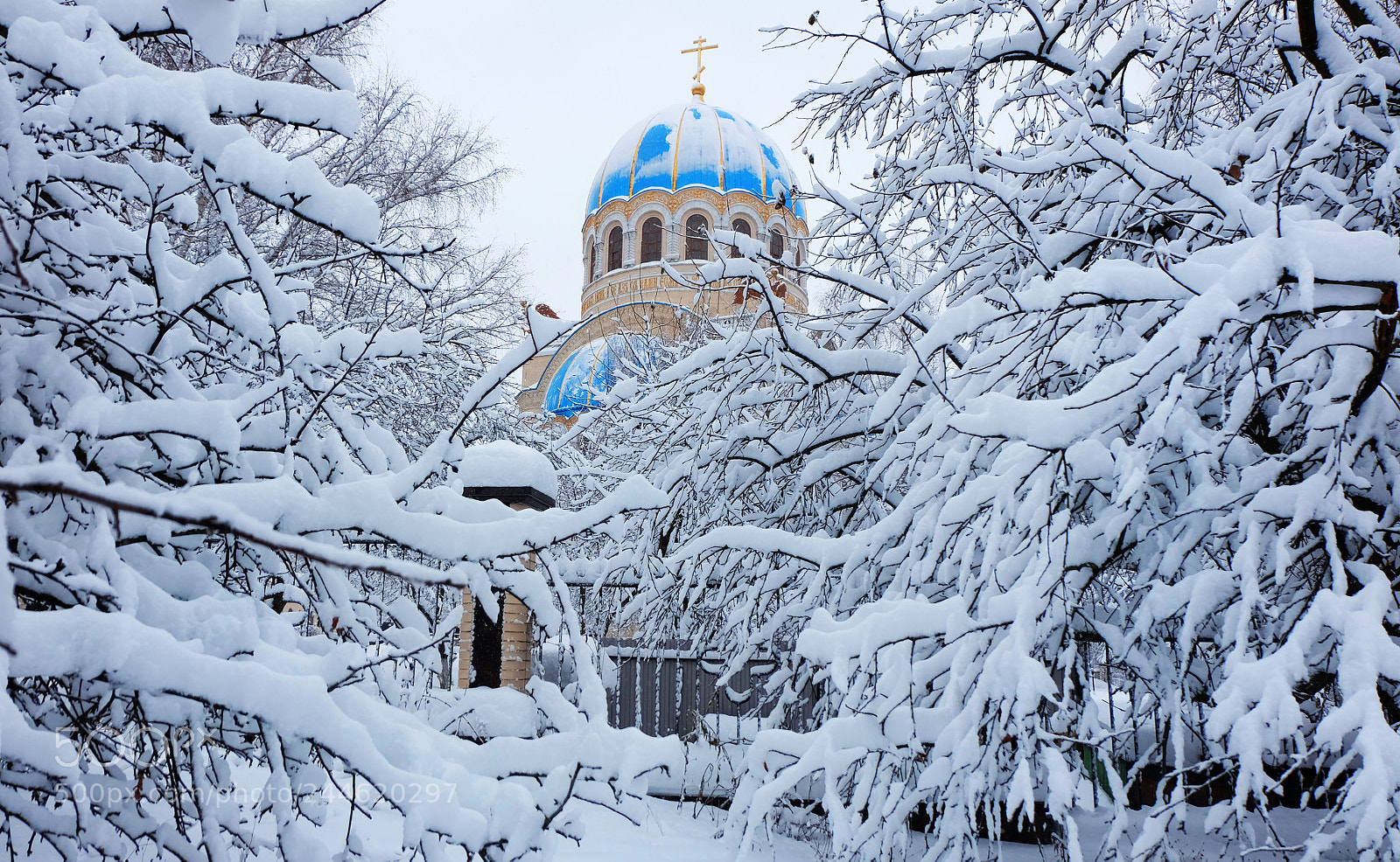 Fujifilm X-M1 sample photo. Winter in moscow photography