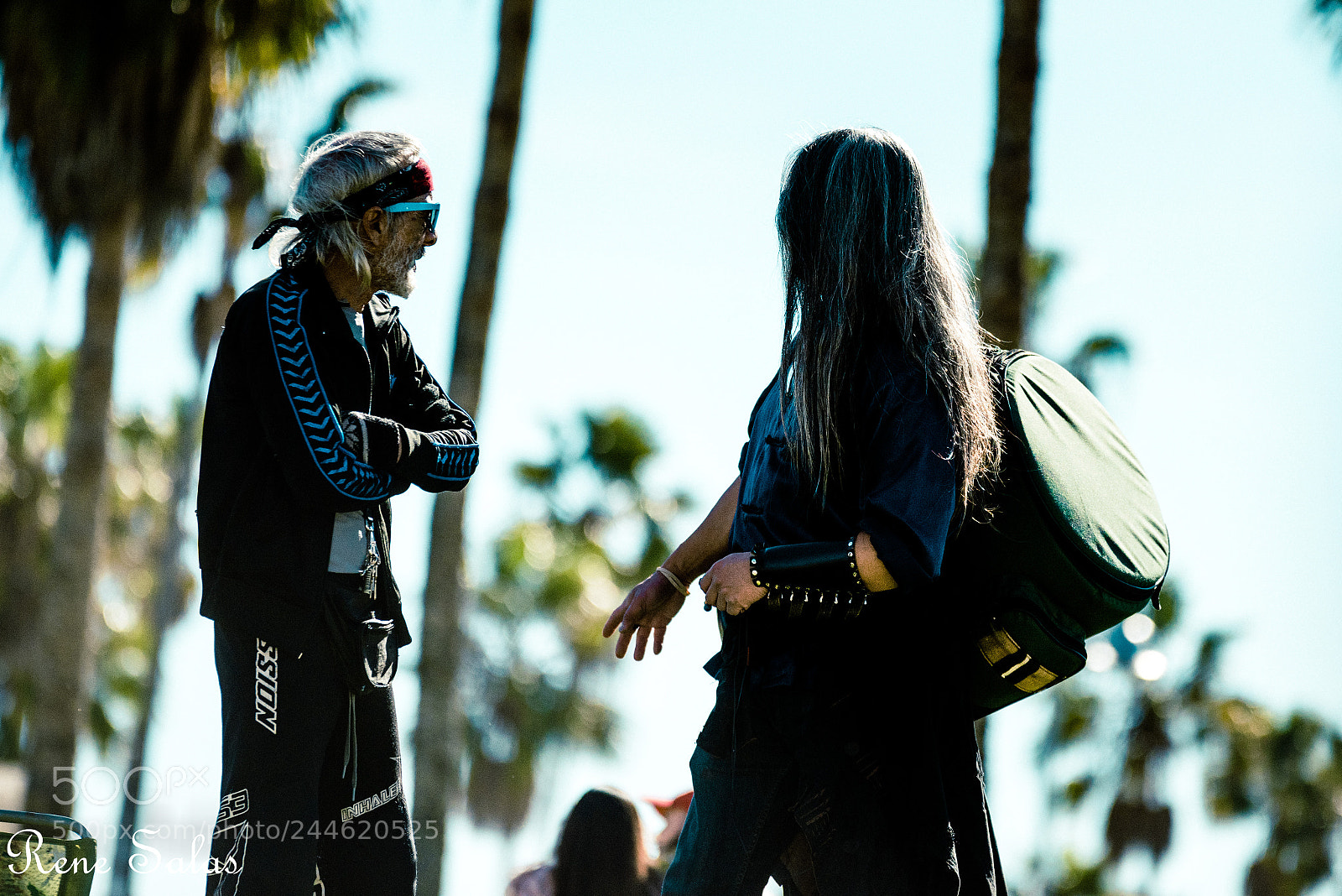 Nikon D810 sample photo. Venice beach travelers photography