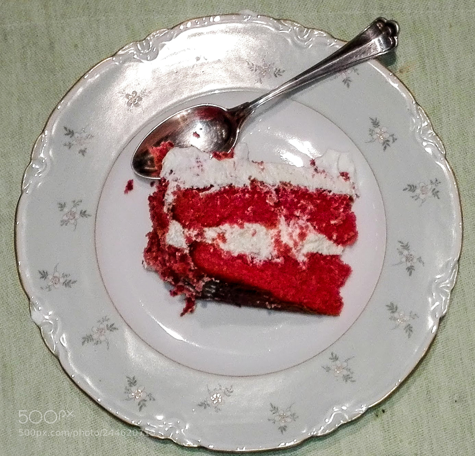 HUAWEI P8 Lite sample photo. Red velvet cake photography