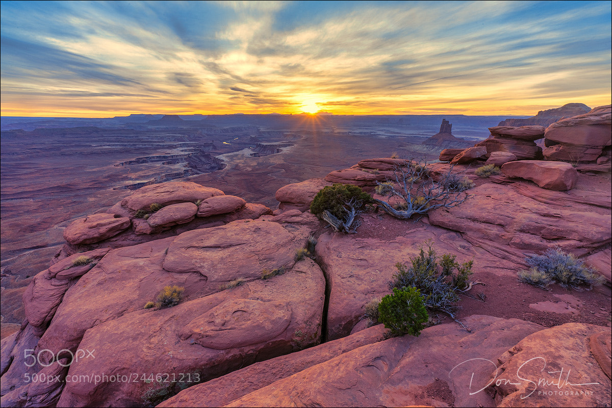 Sony a7R III sample photo. Sunset at green river photography