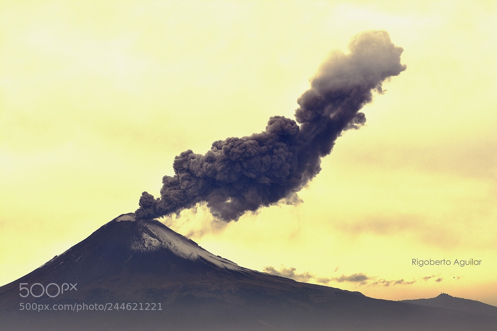 Nikon D7100 sample photo. Popocatepetl in activity photography
